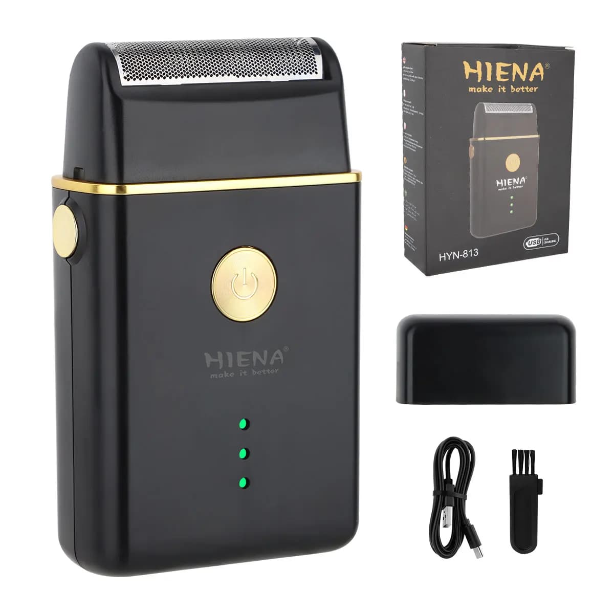 Rasoio elettrico Barba Trimmer Rasoio Mini rasoio portatile Lama da barba alternativa Carica USB per uomo