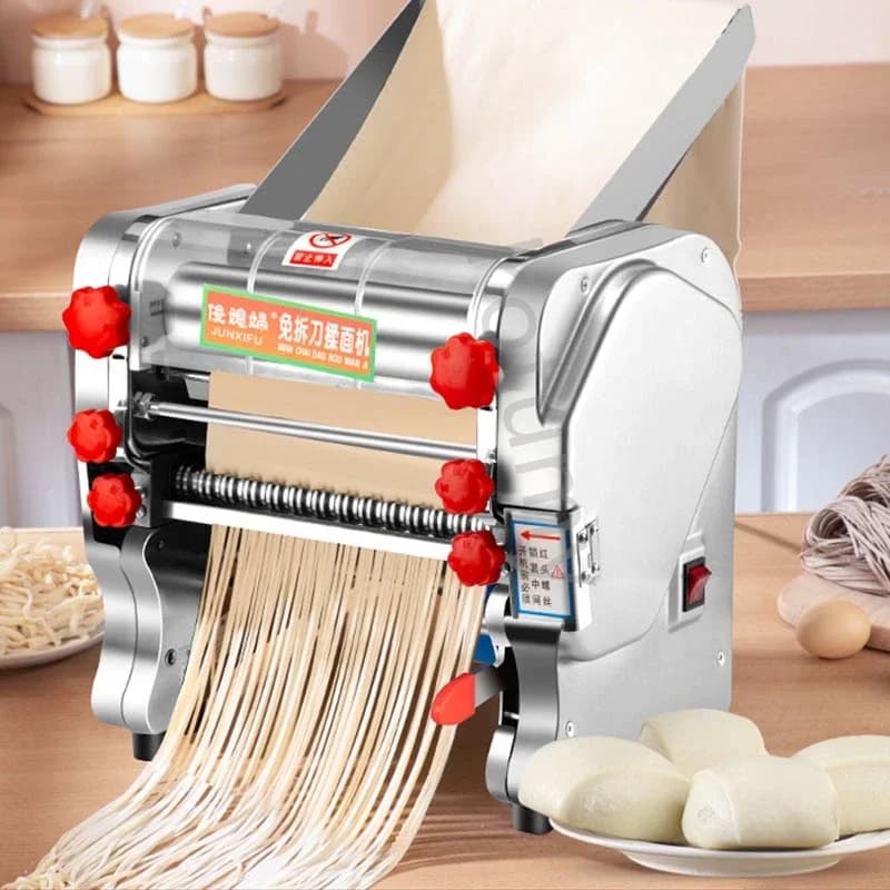 IN stock Macchina per avvolgere gnocchi di noodle in acciaio inossidabile Macchina per pressa automatica per pasta con rullo per pasta