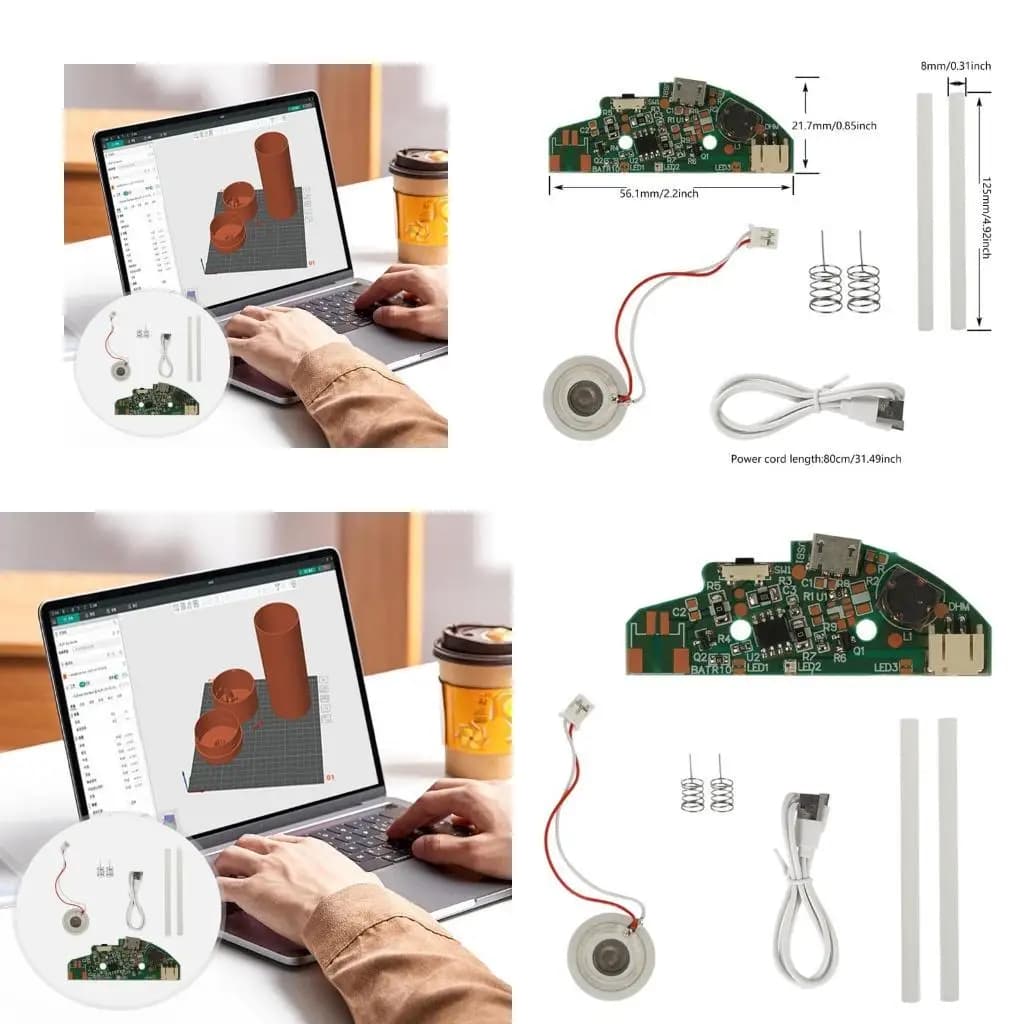 652F Accessori per stampanti umidificatore ampio design aperto ripieno acqua senza sforzo produttore umidificatore
