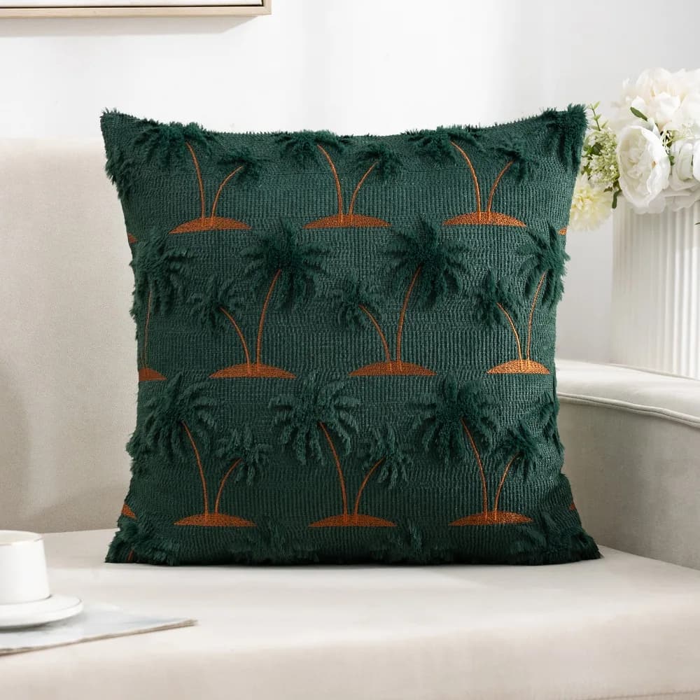 Cute Rabbit Throw Pillow Cover Warm 45cm Pillowcase Square Sofa Cushion Cover Easter