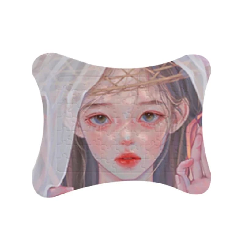 10 sets 19x24cm Sublimation Puzzle Photo Frame Blanks Heat Transfer Display Photo Frame For Kid Toys
