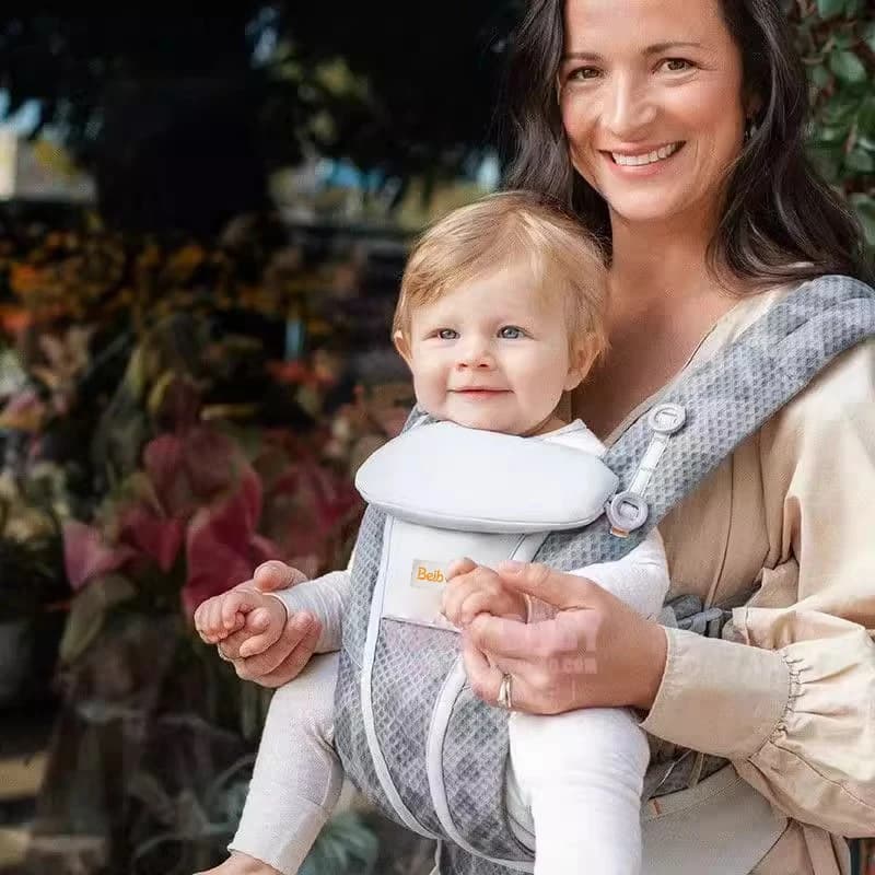BeiBao baby travel accessories ergonomic baby carrier Baby carrier backpack Two options Full network Breathable Cloth keep warm