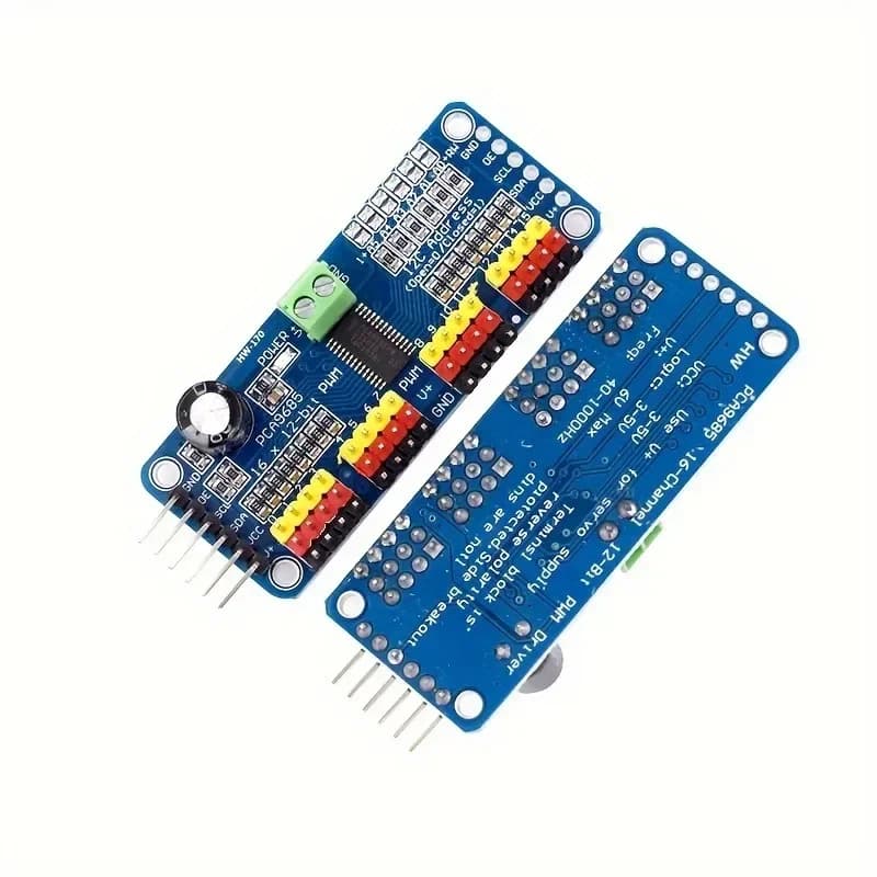 1-2PCS PCA9685 Robot Controller IIC Interface 16 Channels 12 Bit PWM Servo Motor Driver Card for Arduino Robot/Raspberry Pi