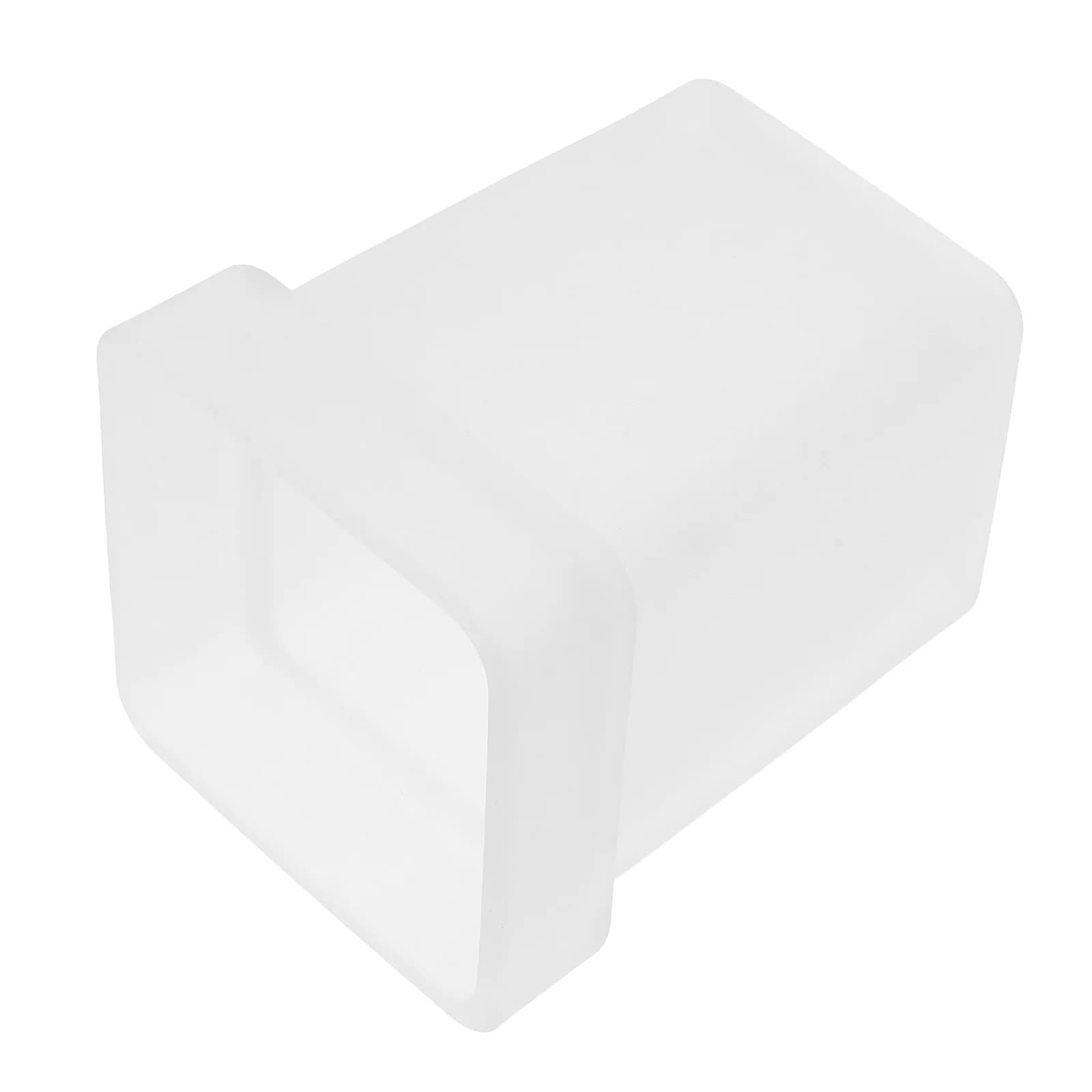 Portascopino WC in Ceramica, Base per Spazzola Igienica, Piccolo Contenitore per la Pulizia del Bagno, Supporto per Spazzola WC Domestico