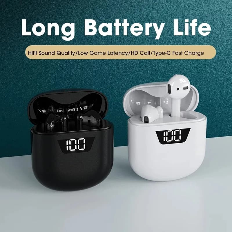 Bluetooth Wireless earphones Stereo music HiFi with microphone charging box for Android Smartphone IOS