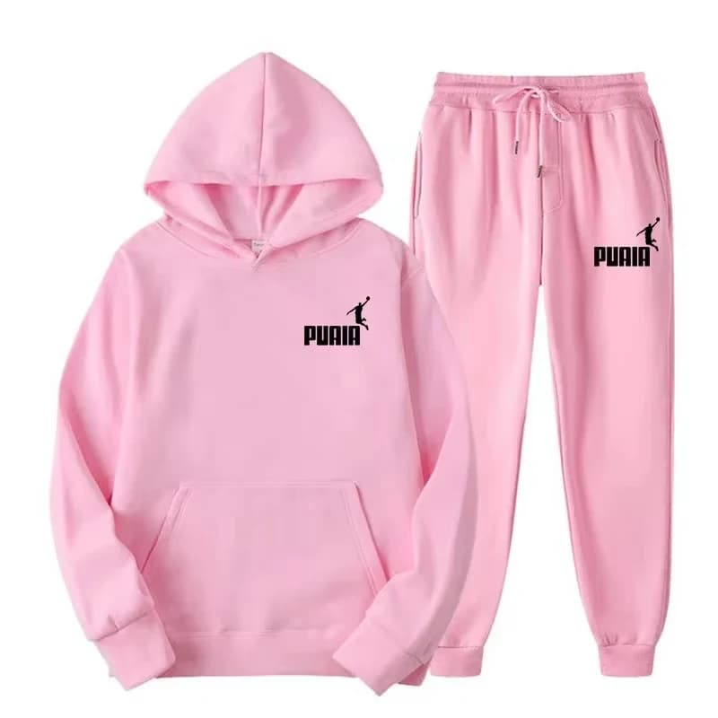 New Collection 2025: Casual Street Set with Hood and Pants for Men and Women, Autumn/Winter Sweatshirt Suit, Multicolor Set