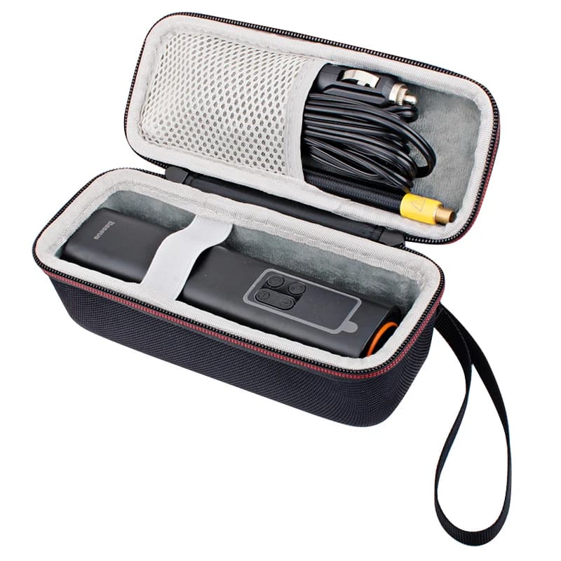La più recente custodia rigida da viaggio in EVA per borsa da trasporto per Baseus Mini compressore d'aria per auto 12V 150PSI pompa gonfiabile per pneumatici per auto portatile