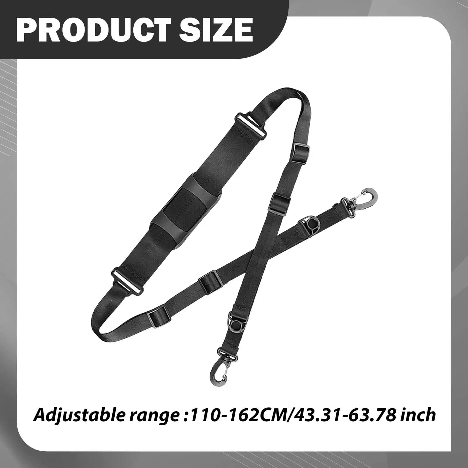 Adjustable shoulder strap for children's bikes, scooters, ski tables, yoga mats - Comfortable outdoor transport support