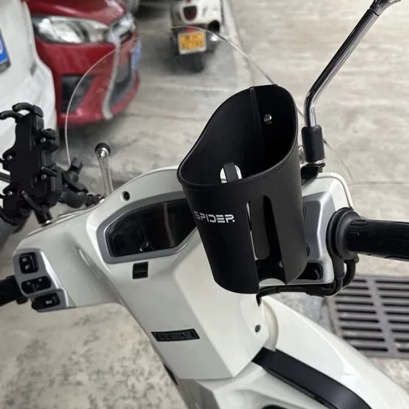 Universal Motorcycle Cup Holder Bike Water Bottle Cage Stand Drink Beverage Modification Accessories