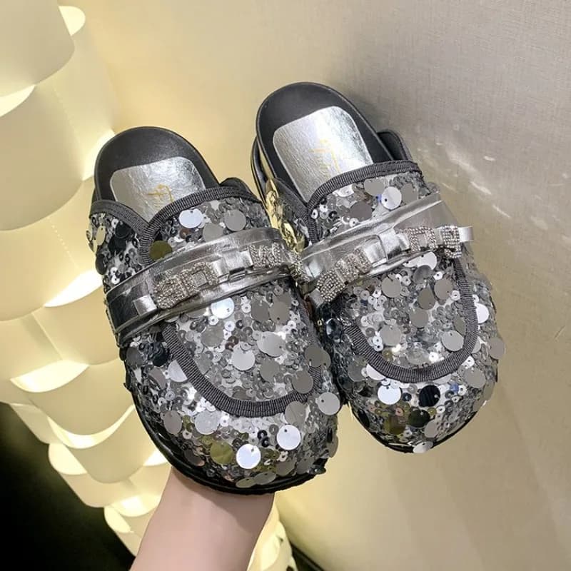 Ciabatte da Donna, Sandali Trendy 2024, Ciabatte Leggere Casual con Zeppa, Scarpe Estive, Zapatos De Mujer
