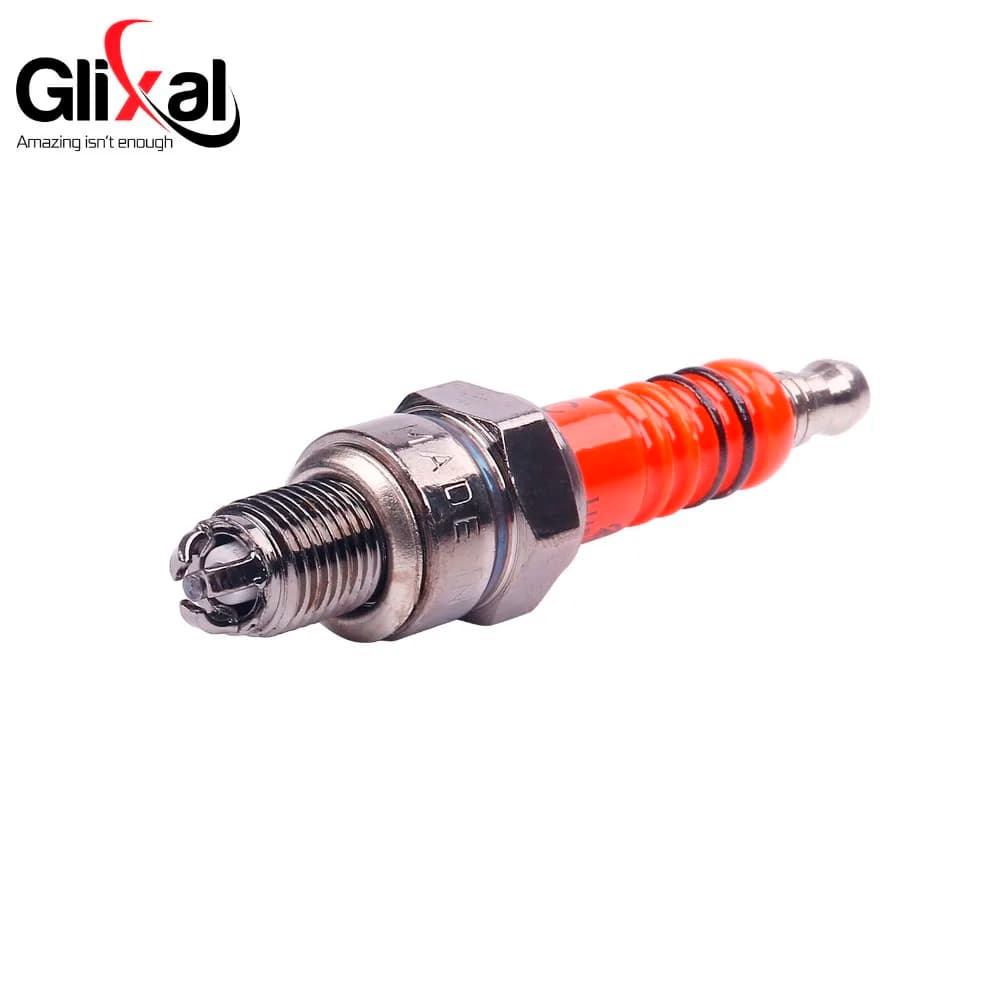 Glixal GY6 50cc 125cc 150cc A7TJC candela per Scooter cinese ciclomotore ATV motore Go-Kart (2 pezzi)