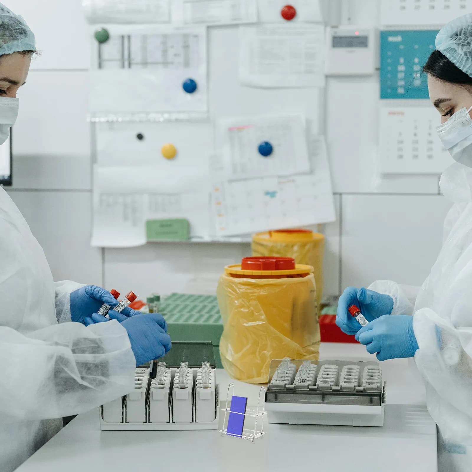 Porta Vetrini in Acciaio Inossidabile a 26 Posizioni, Affidabile Supporto per Conservazione Vetrini Microscopio, Porta Vetrini da Laboratorio, Rack per Vetrini in Vetro