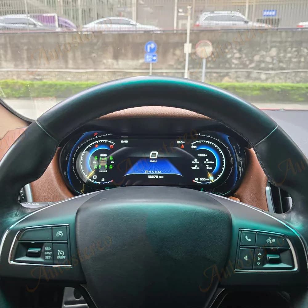 Aggiornamento Display Digitale LCD da 12,3 Pollici per Maserati Ghibli 2014-2019 - Pannello Strumenti LCD, Tachimetro, Contachilometri, Display Cruscotto