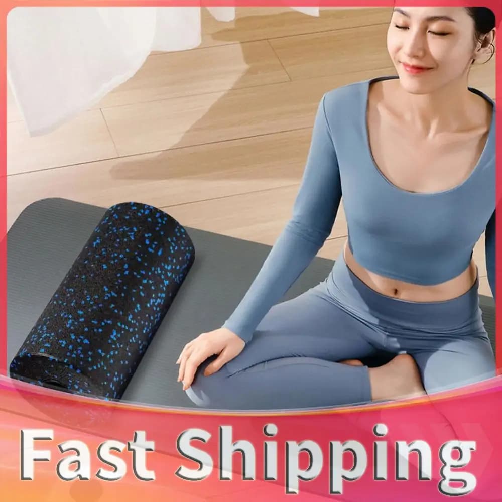 Foam Roller Massage Column High Density Muscle Roller Multi-Function EPP Hollow Massage Roller Non Slip for Yoga Pilates