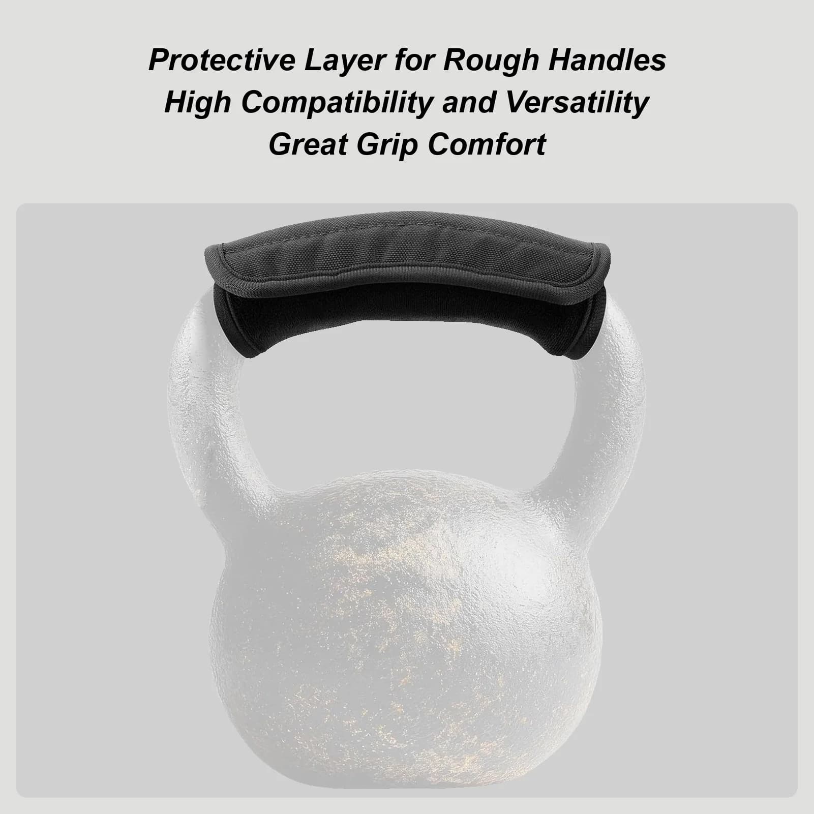 Kettlebell Handle Wrap Handle Handle for Handlebar Cover Soft and breathable Gym workout equipment at home for balance wheel Pull-Up