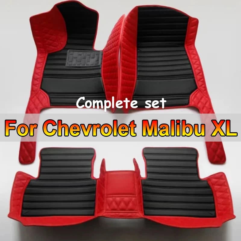 Tappetini per auto personalizzati per Chevrolet Malibu XL 2016-2022 anni Accessori per interni per tappeti in pelle artificiale
