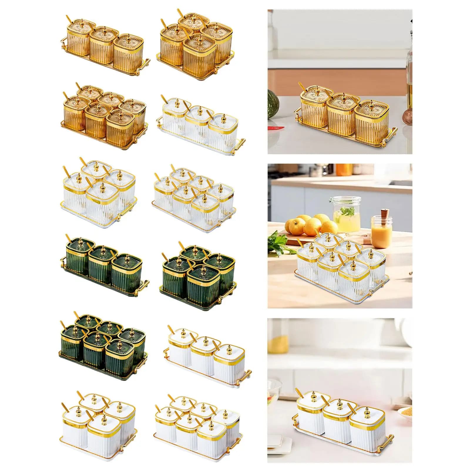 Divided Dried Fruit Plates with Storage Holder Food Storage Container