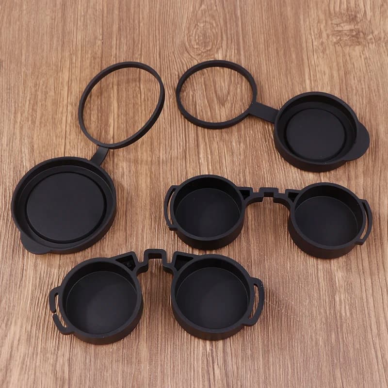 Binocolo Protettivo In Gomma Obiettivo Copriobiettivo 42mm/50mm Oculare Binoculare Copriobiettivo Copriobiettivo Telescopio Protezione Lente