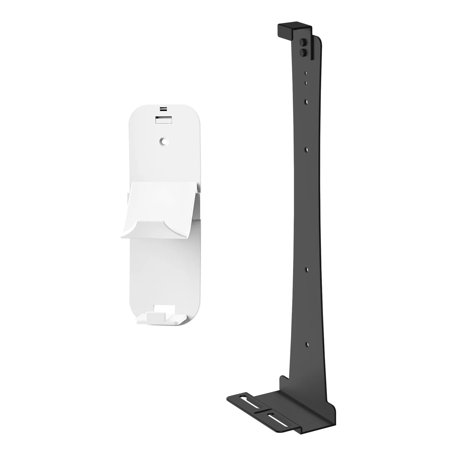 Staffa per montaggio a parete in acciaio compatibile con PS5 Slim, stabile supporto da parete in metallo per PS5 Slim con controller e cuffie P5227