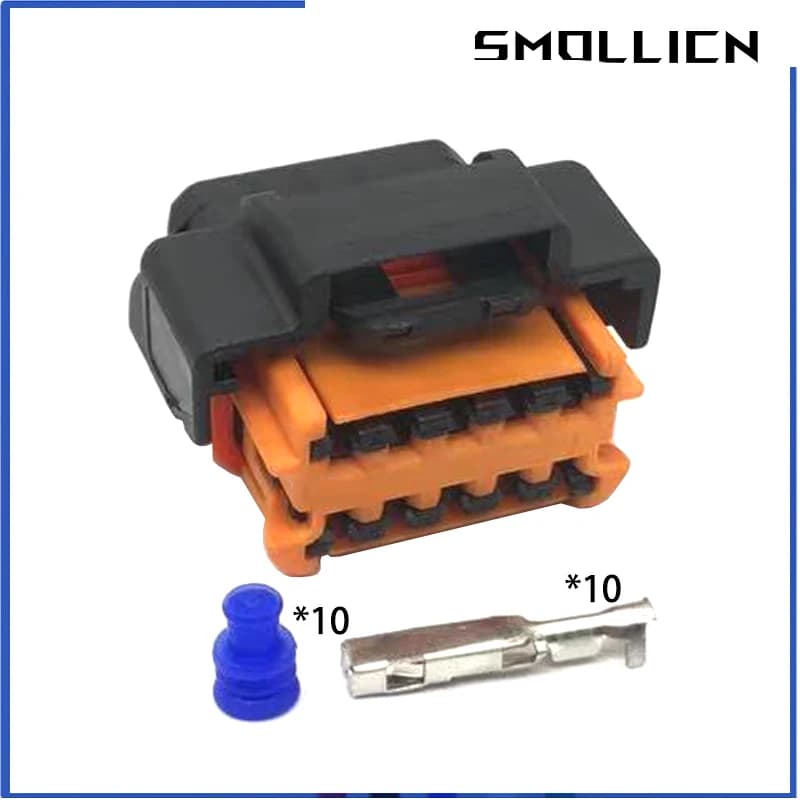 10 pin waterproof car connector, front light connector with terminals for Peugeot 308 Citroen Renault
