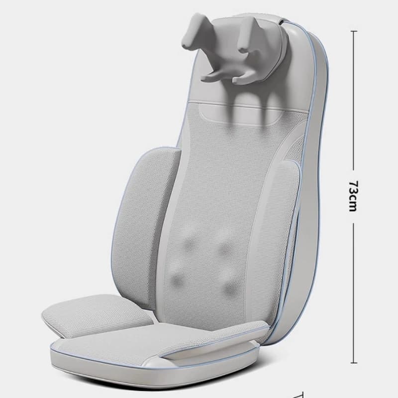Cuscino per massaggio completo del corpo con funzione impastatrice automatica, cuscino per il relax del collo/schiena, massaggiatore shiatsu ergonomico per ufficio/casa