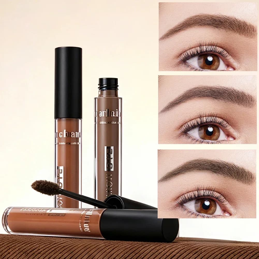 Volumizing Brow Tint Mascara, Waterproof Sweat Resistant Eyebrow Gel, Creamy Non-Flaking Natural Wild Brow Makeup