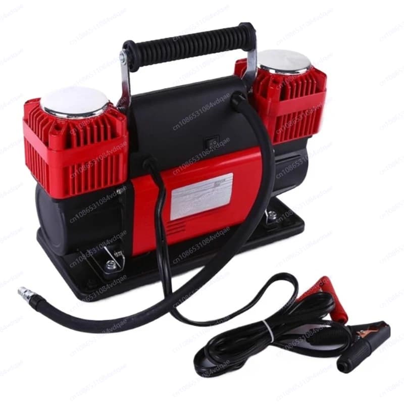 Pompa d'aria portatile per auto - Gonfiatore per pneumatici resistente, macchina all-in-one per la riparazione di pneumatici