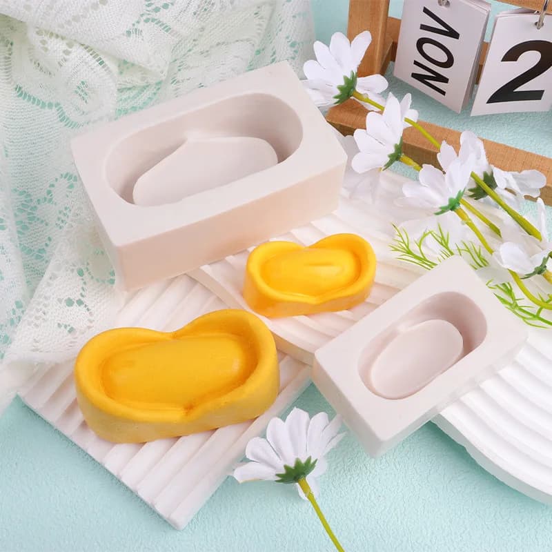 Stampo in Silicone per Ingot di Cioccolato, Fondente, Torte e Cubetti di Ghiaccio - Strumenti per Decorazione Torte