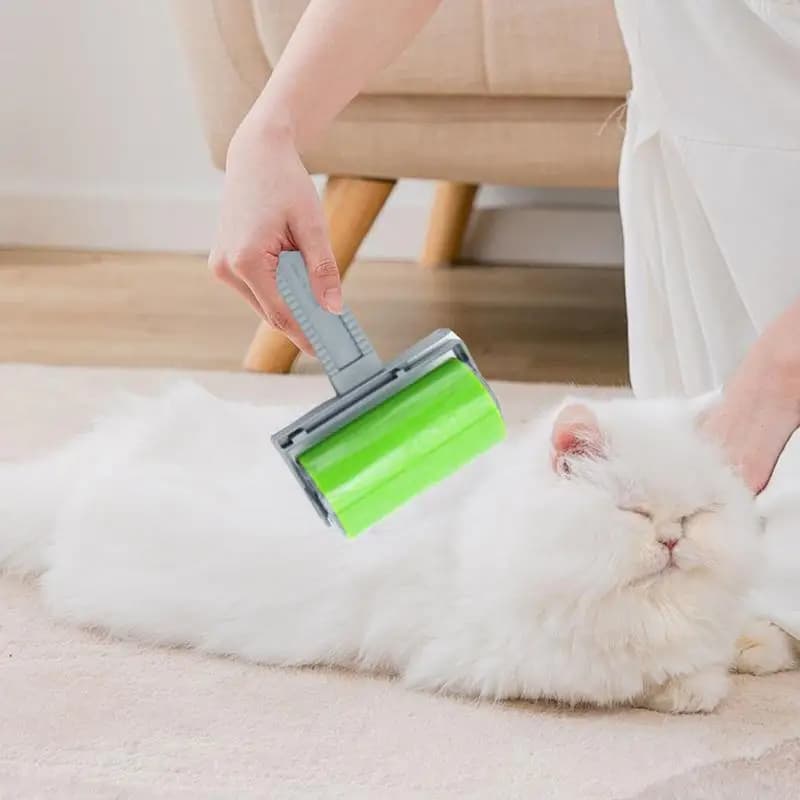 Rullo lanugine Lavabile Abbigliamento Levapelucchi Detergente portatile per peli di animali domestici Rullo appiccicoso multifunzionale per vestiti Mobili Tappeto