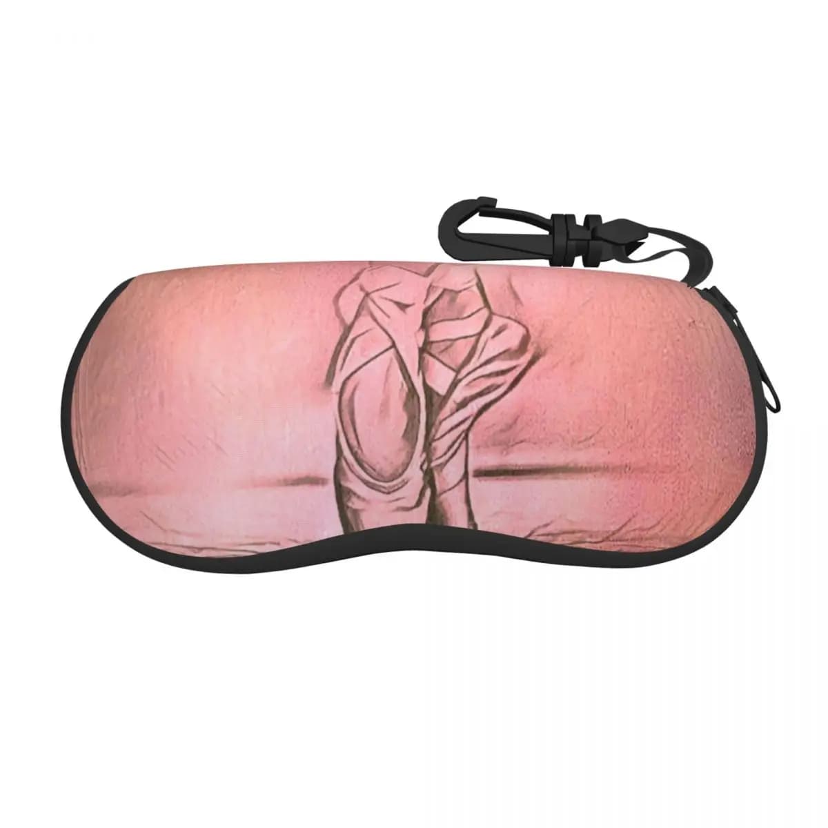 Ballerine personalizzate rosa Shell occhiali da vista custodie protettive custodia per occhiali da sole moda Ballerina Ballerina borsa per occhiali