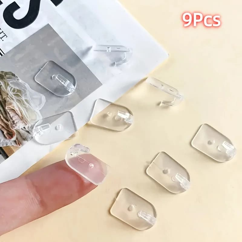 Mini Hooks, Necklace Hooks Jewelry Hooks, Mini Multi-Purpose Hooks, Mini Self-Adhesive Hooks, Multi-Purpose Hooks for Bedroom.