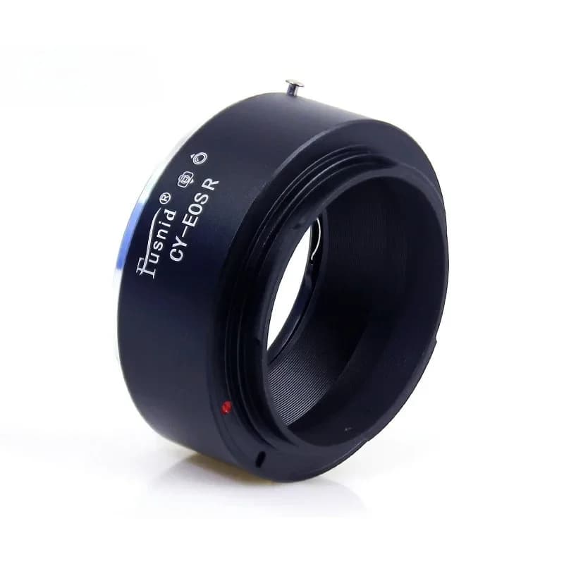 Anello adattatore CY-EOSR con treppiede per obiettivi Contax Yashica CY su attacco Canon RF per fotocamere EOS R5, R5C, R6II, R6, R7, R8, RP, R10, R50, R100