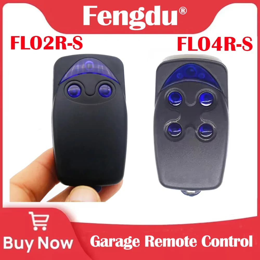 433.92MHz Rolling Code Garage Elettrico Telecomando FLORS FLO2RS FLO4RS FLO2REFLO4RE Apriporta Garage