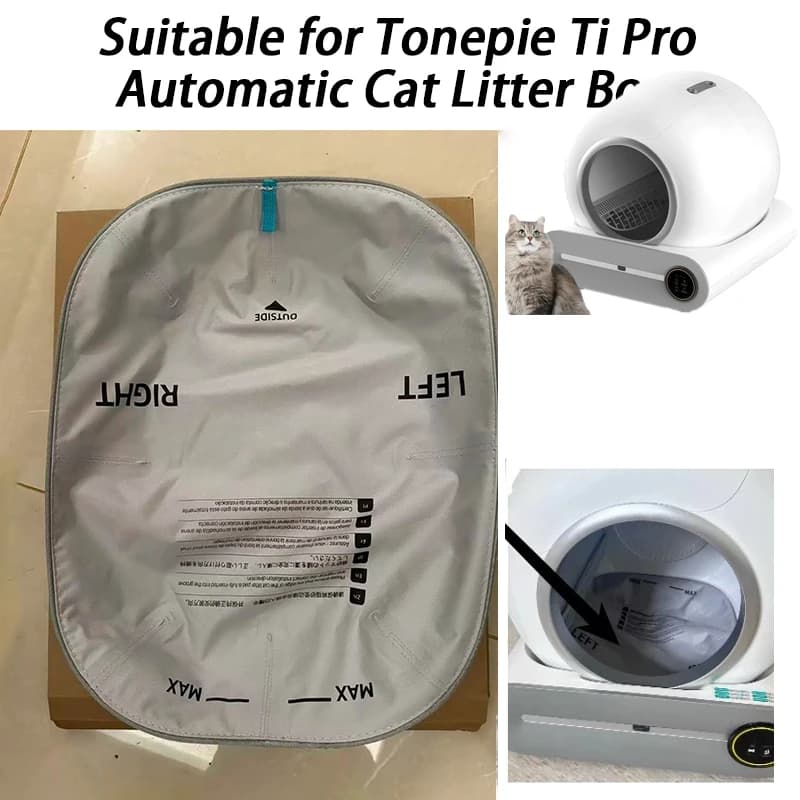 Suitable for Tonepie Ti Pro Automatic Cat Litter Box Soft Pad Oxford Cloth Pads Cat Toilet Accessory Replacement Mat Liner