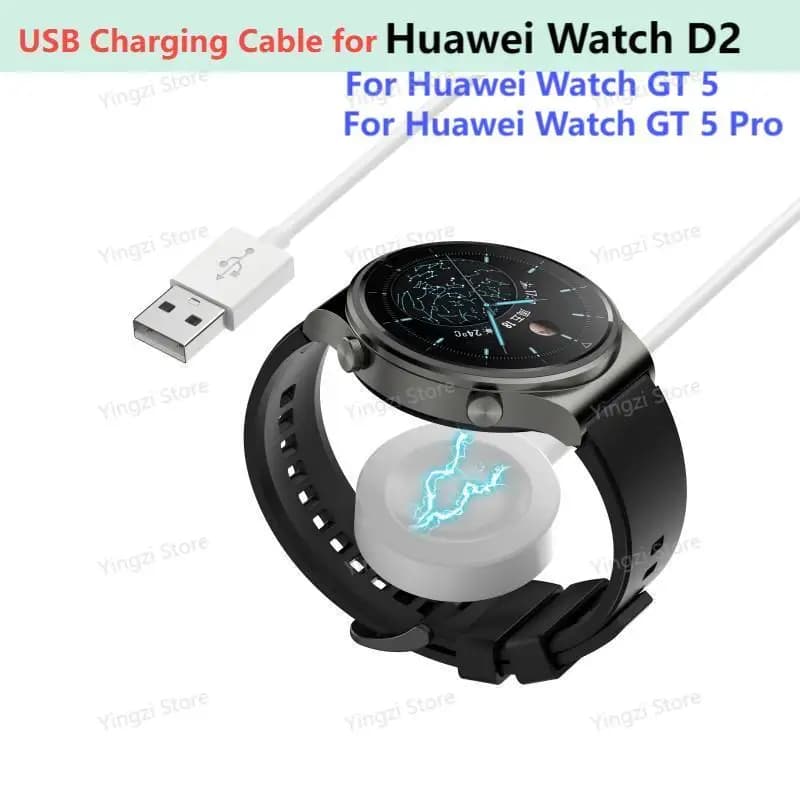 USB Cable Charger Adapter For Huawei Watch D2 Watch GT5 Pro GT5 GT4 3 2 Charging Station for Huawei Watch GT5 Pro 46m 42mm