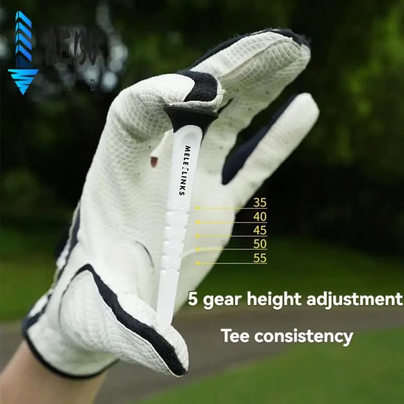 AEB0-MELE LINKS Perno da golf ad altezza regolabile Tee da golf Accessori per allenamento da golf Forniture Strumenti per allenamento da golf