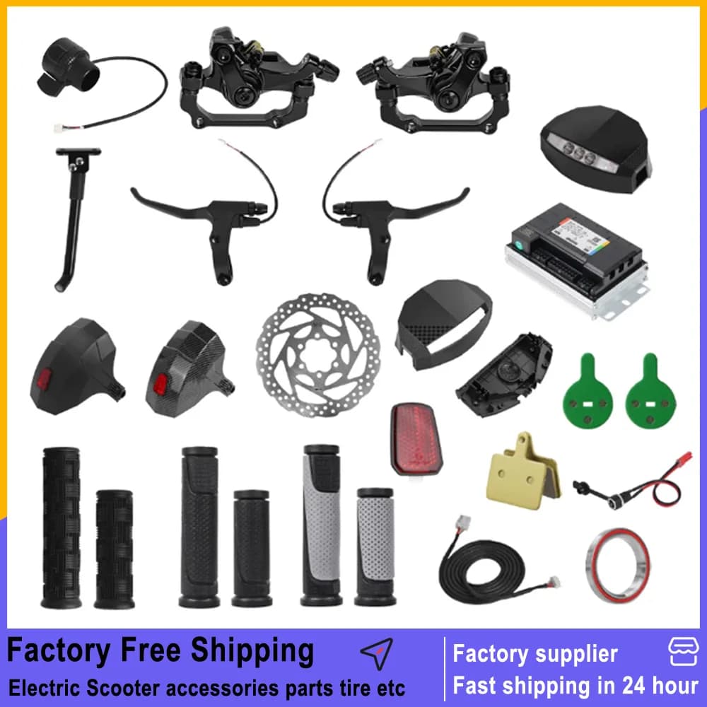 Rear Fender For Kukirin G2 Scooter Parts Accelerator Switch Brake Level Disc Brake Electric Scooter Replacement Various Part