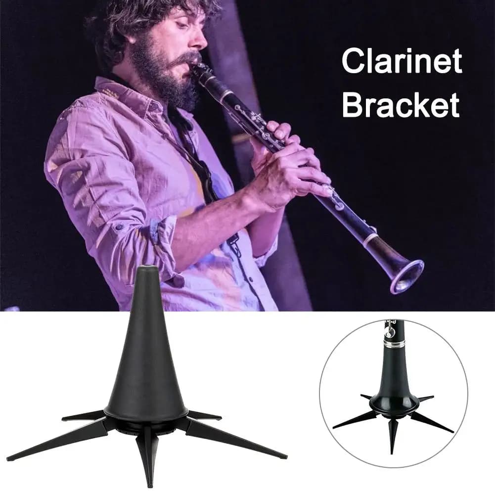 Supporto Leggero per Clarinetto con Base Pieghevole a 5 Gambe, Supporto Professionale per Flauto, Accessori Multifunzionali per Strumenti Musicali
