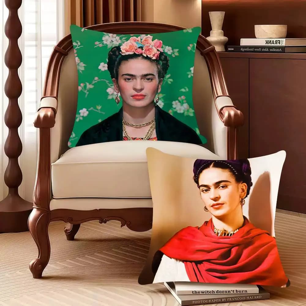 F-Frida Art K-Kahlo-S Federa Decor Fodere protettive Confortevole morbida per divano Soggiorno Home Office