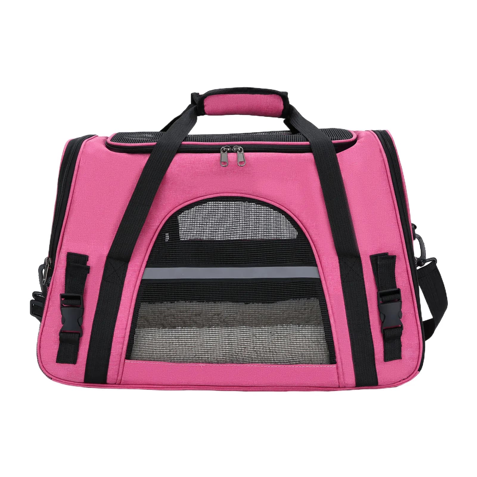 Borsa per il trasporto di animali domestici con caratteristiche antigraffio e di sicurezza multiple per gatti