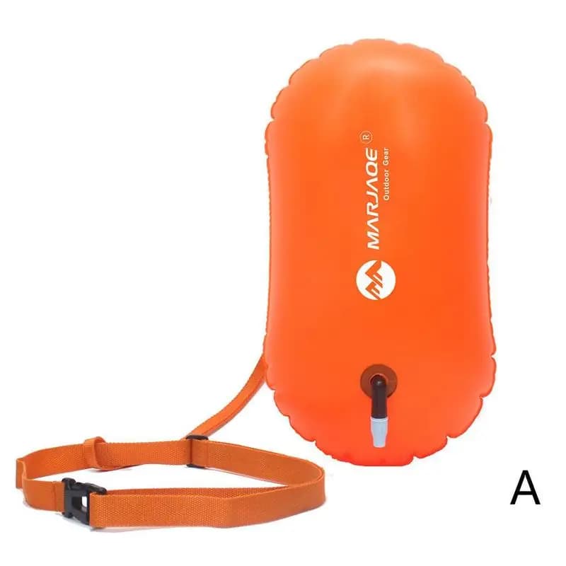 Boa di Sicurezza in PVC, Galleggiante da Traino Impermeabile con Cintura Gonfiabile per Nuoto, Rafting, Immersioni e Sport Acquatici all'Aperto