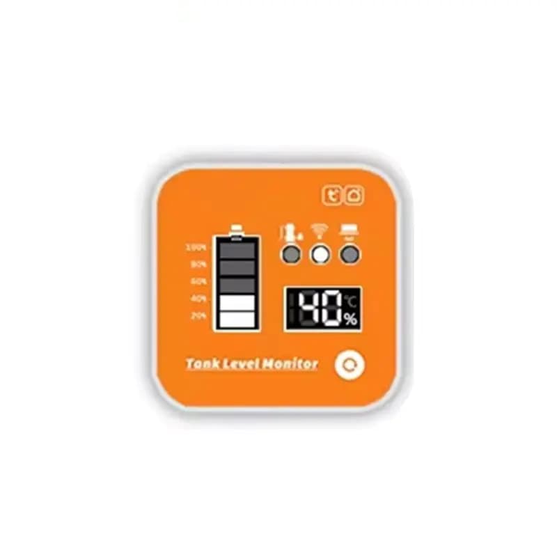 AY14 -ME201R Smart Life APP With LCD Display Temperature Indicator Time Display For Water Tank Level Monitor EU Plug