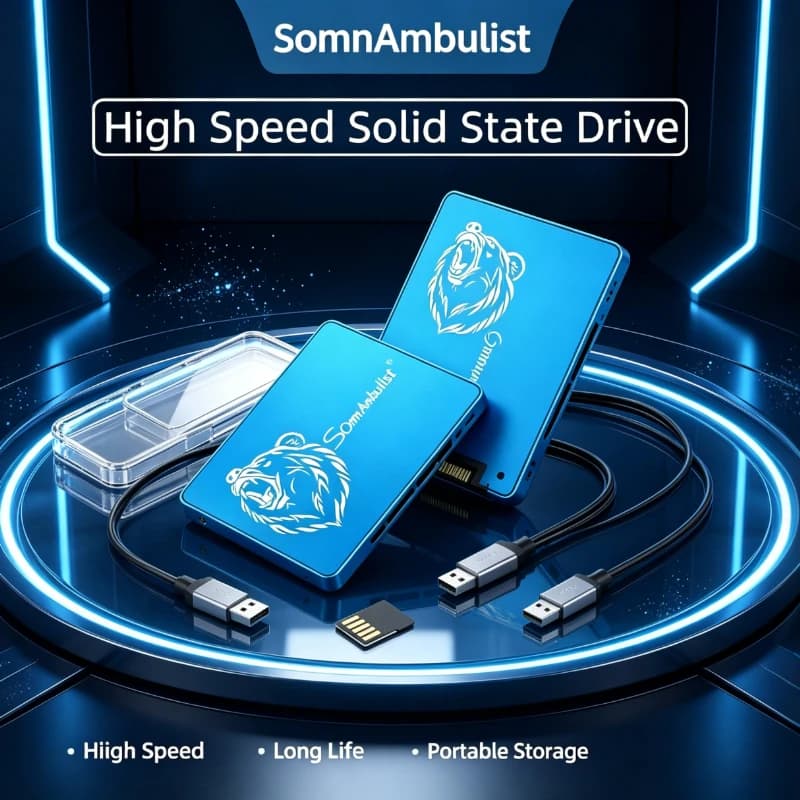 SomnAmbulist high-speed solid-state drive 2.5-inch SATA interface Wholesale for laptops and desktop computers desktop computers