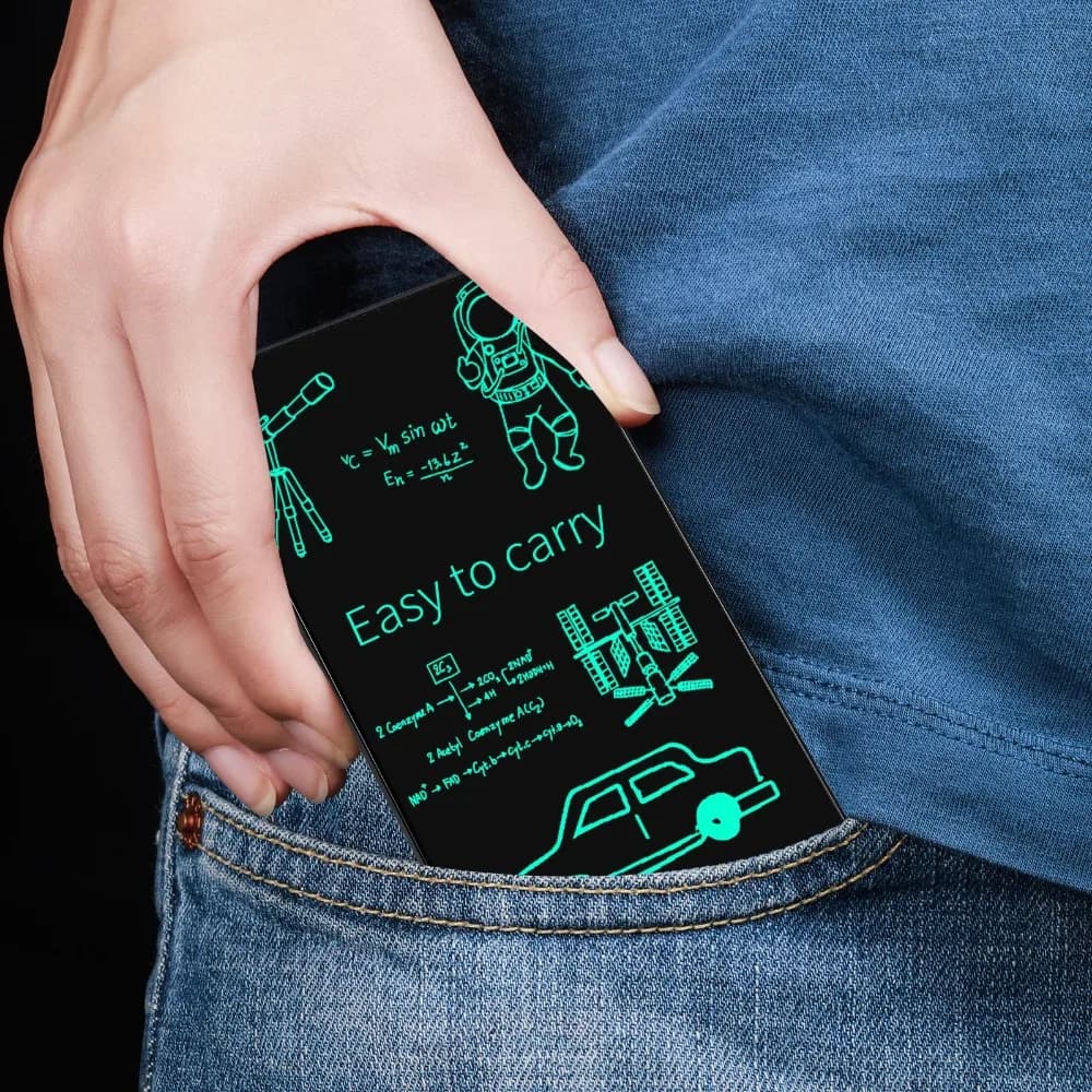 Nuovo Tablet LCD da Scrittura 6.5'' Full Screen 2026, Design Tascabile Leggero e Portatile, Ideale per Schizzi Creativi e Disegni