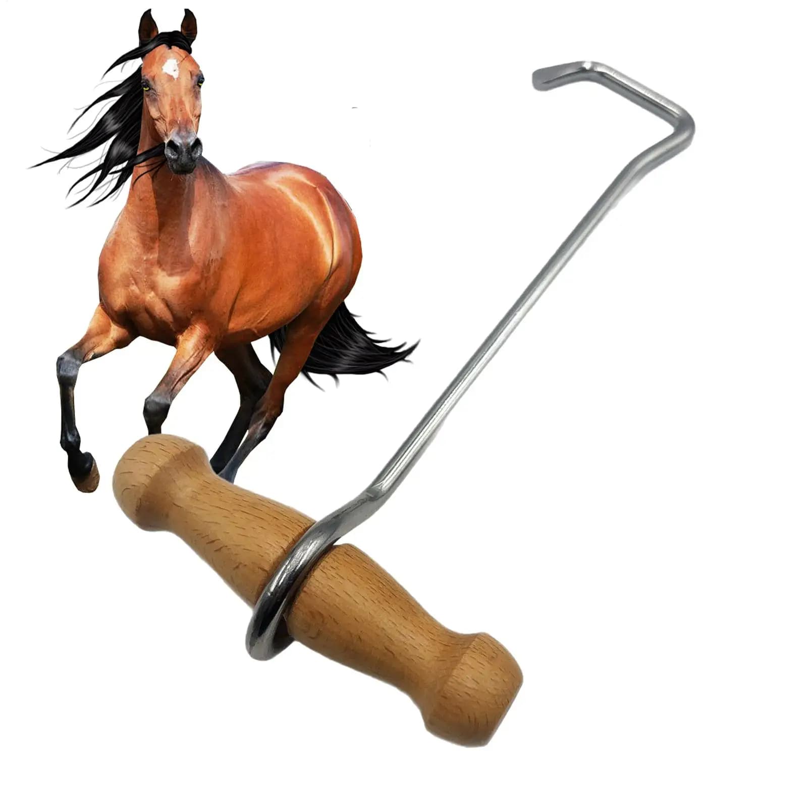Ganci per Stivali da Cowboy con Manico in Legno, Ergonomici, Impugnatura Comoda, Design Portatile per Famiglia, Uomini, Donne, Escursionismo