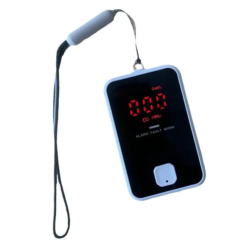 Rilevatori di monossido di carbonio Rilevatore di Co Design portatile Rilevamento altamente accurato Monitor Co Allarme per pesca Escursionismo Giardinaggio