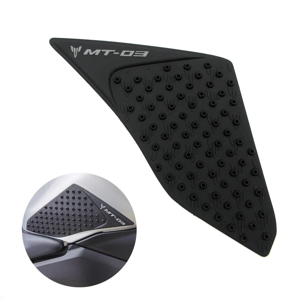 Bike Non-slip Canoe Protective Stickers for Yamaha MT03 MT 03 2015 2016 Gas Knee Handle Accessories for Traction Side Descals