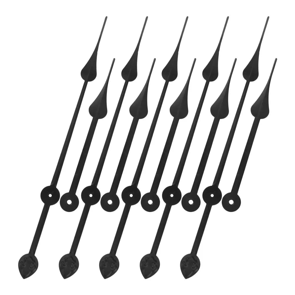 5Sets Wall Clock Hands Elegant Large DIY Clock Parts Replacement Mechanism Kit for Home Decor Quartz Movement Decorative Parts