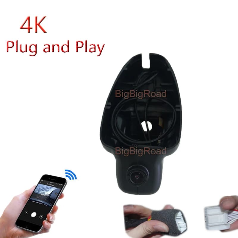4K Plug And Play Auto Wifi DVR Videoregistratore Dash Camera Scatola Nera Per Jaguar XJ XE XF XJL F-PACE 2005 -2011 2012 2013 2014 2015