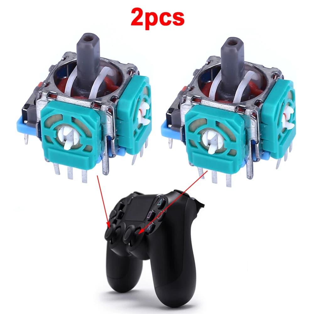 Nuove parti Gamepad sostituzione 3D Joystick analogico Thumb Stick Controller modulo sensore per PS4 Dualshock 4 Xbox One
